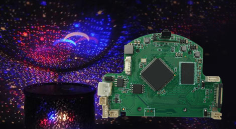 方案开发星空投影灯PCBA 方案开发星空投影灯PCBA